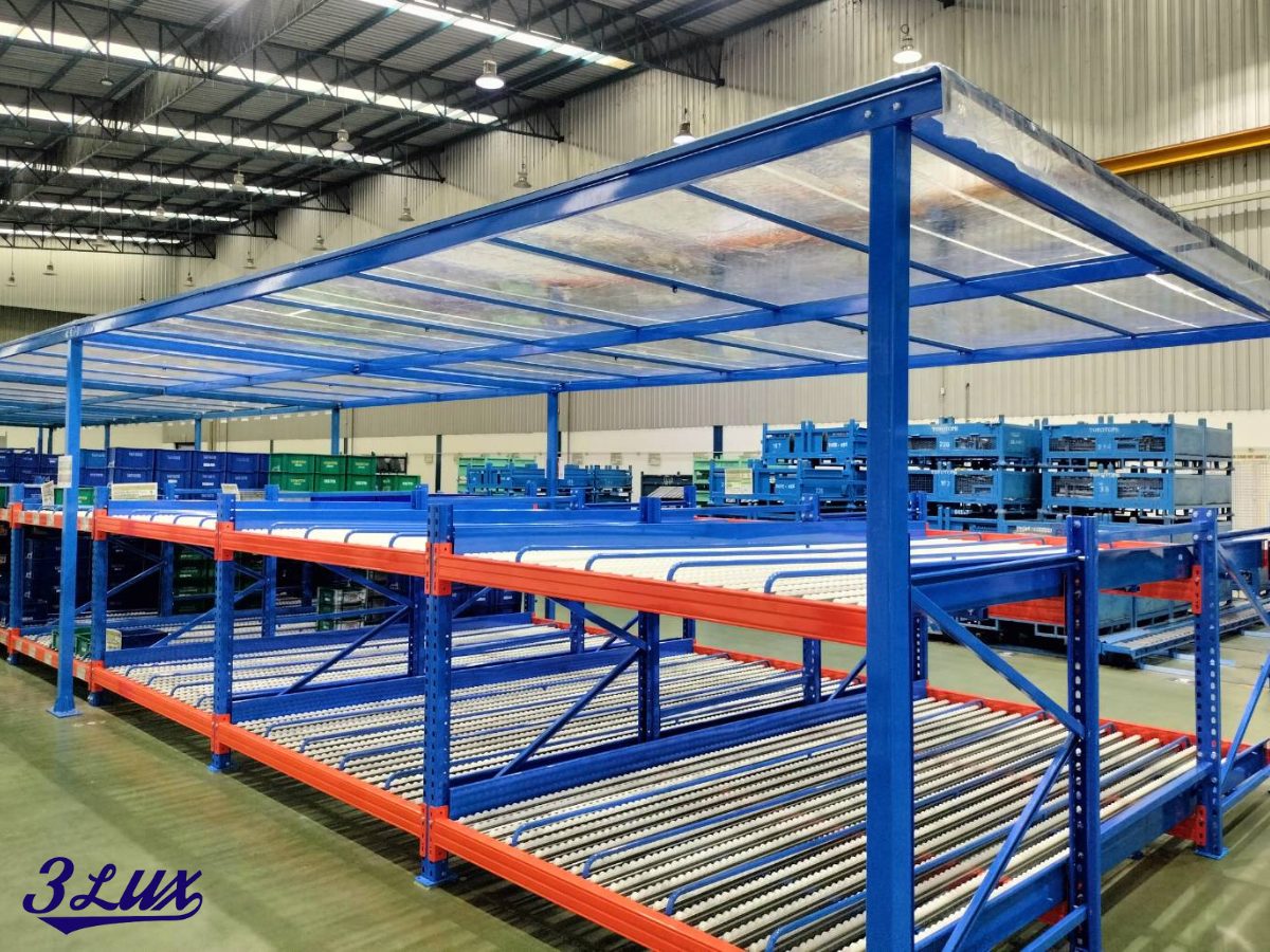 โรงงานรับผลิต Pick flow rack โรงงานรับผลิต Pick flow rack